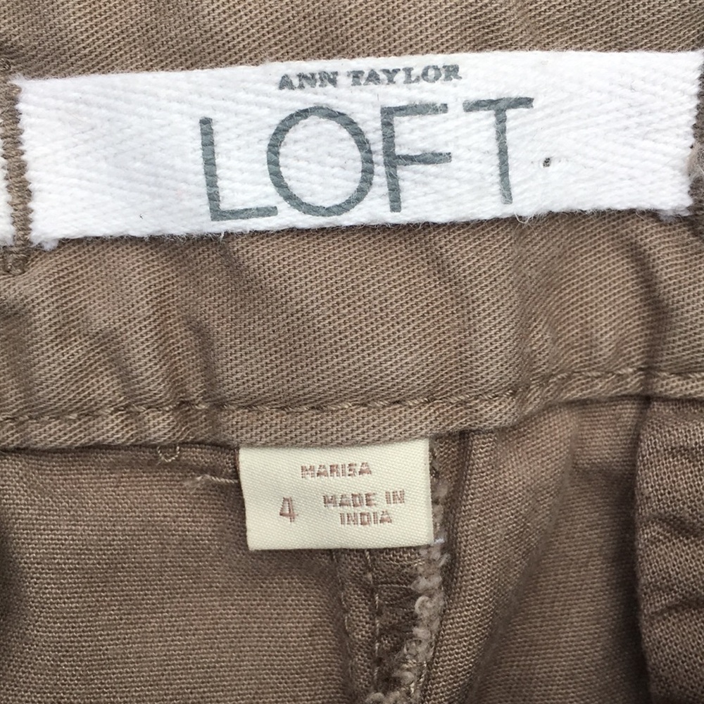 Ann Taylor LOFT size 4 Capri pants NICE! - Picture 2 of 6
